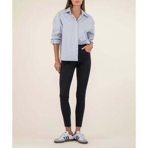 Kut from the Kloth Donna High Rise Ankle Skinny Size 4/Black